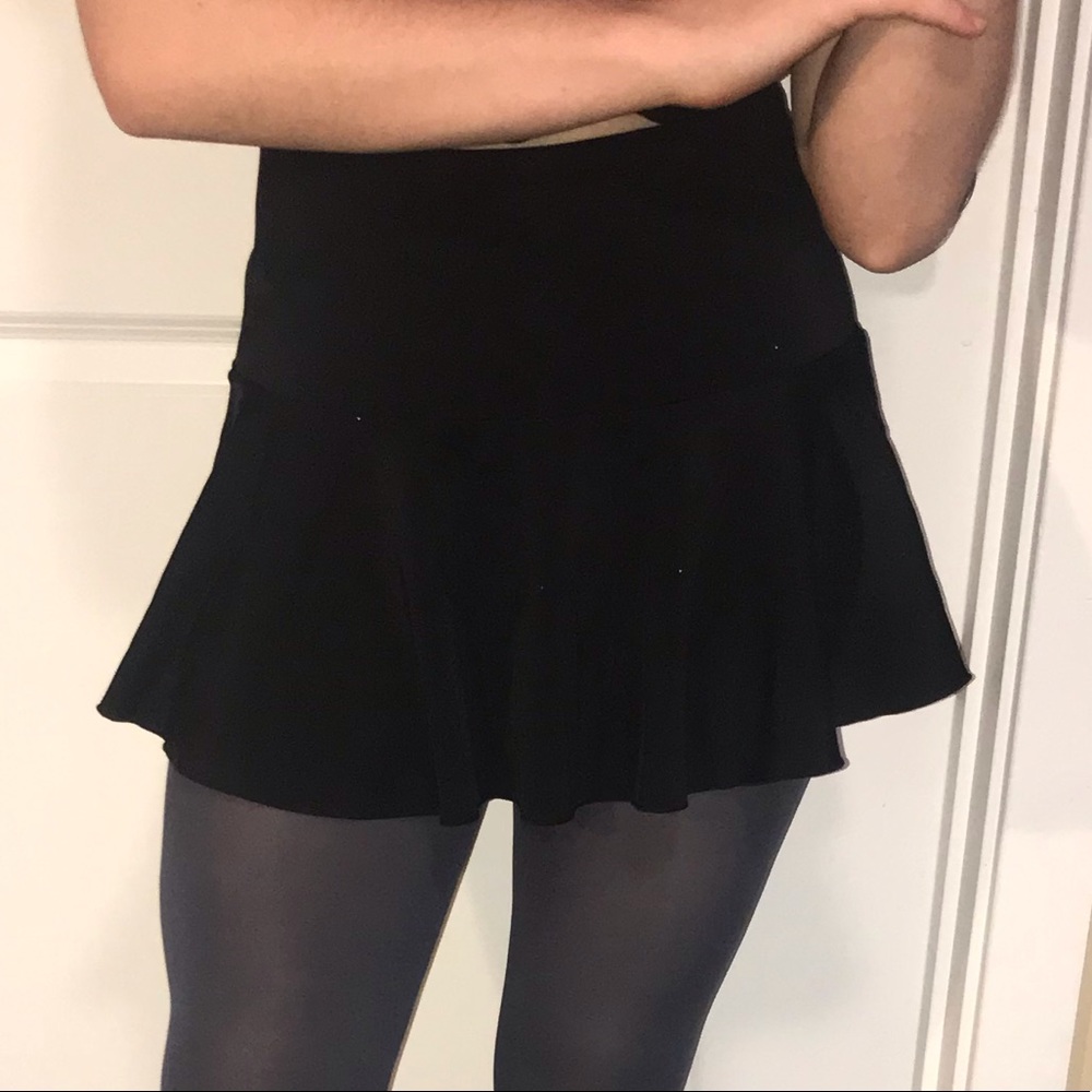 Victoria’s Secret S - Black Nylon Mini Skirt